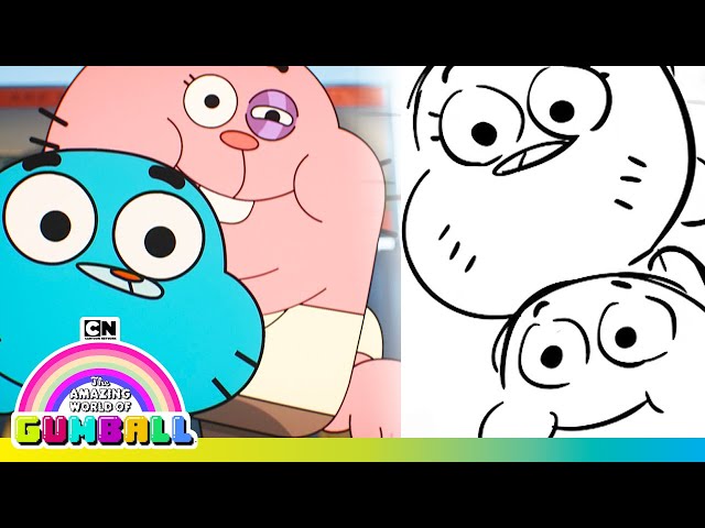 Gumball's Sketch VS Final Result | Gumball | Cartoon Network