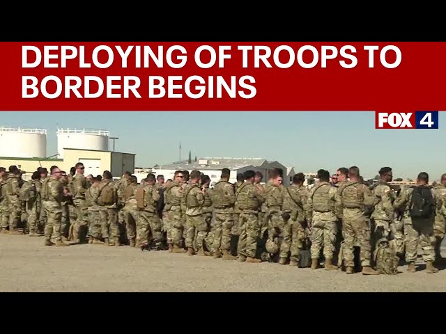 President Trump already sent 1,500 troops to the border