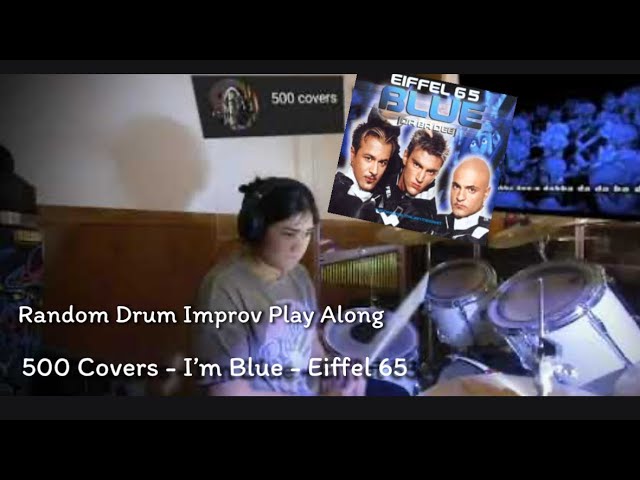 🎶Music Roulette🥁 - I'm Blue Eiffel 65 - Random Drum Play Along VR180