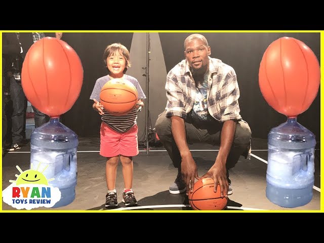 Baking Soda and Vinegar Easy Science Experiments for Kids Ryan vs Kevin Durant