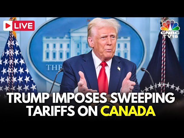 USA LIVE: President Donald Trump imposes Tariffs on China, Canada and Mexico | White House | N18G