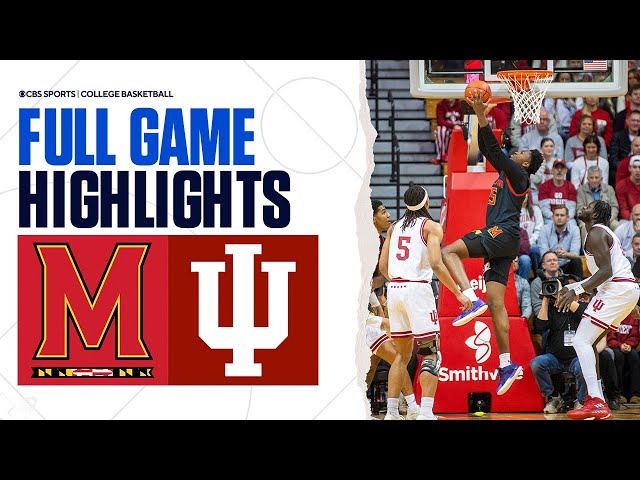 Maryland at Indiana | Full Game Highlights