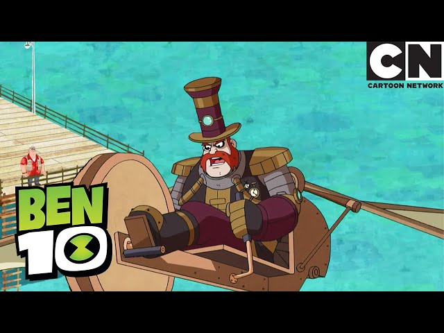 Ben 10 Fights A Sea Monster | Ben 10 | Cartoon Network