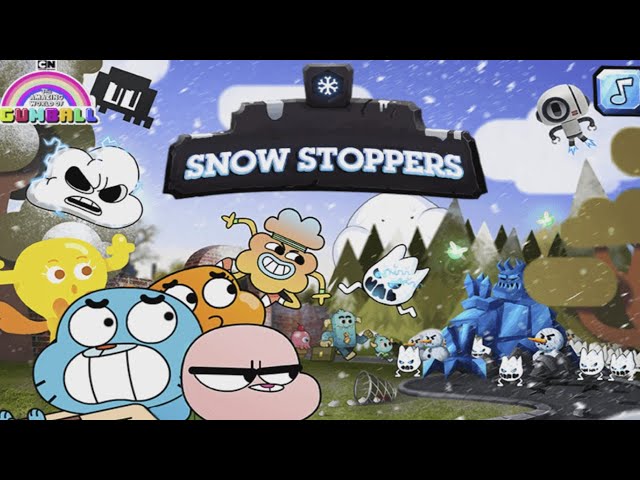 The Amazing World of Gumball: Snow Stoppers [Cartoon Network Games]