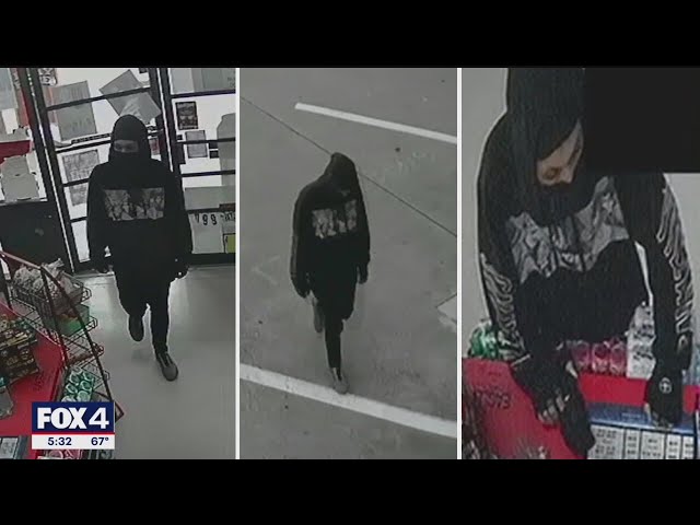 Trackdown: Help find the Garland Pic-N-Go convenience store robber