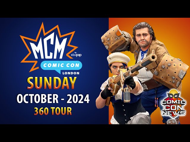 MCM Comic Con and EGX London 2024 Sunday