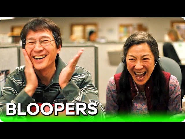 EVERYTHING EVERYWHERE ALL AT ONCE Bloopers & Gag Reel (2022) with Michelle Yeoh & Jamie Lee Curtis