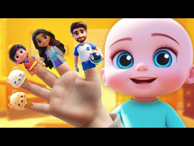 ✋✋✋✋✋ Five finger family for toddler| Egg surprise | #kidssongs