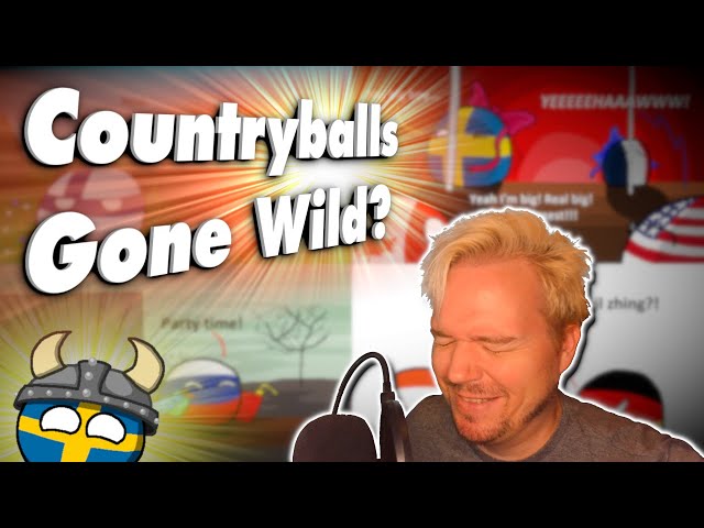 USA Goes To a Pole Dancing Show | Countryballs Comics Review & Reaction