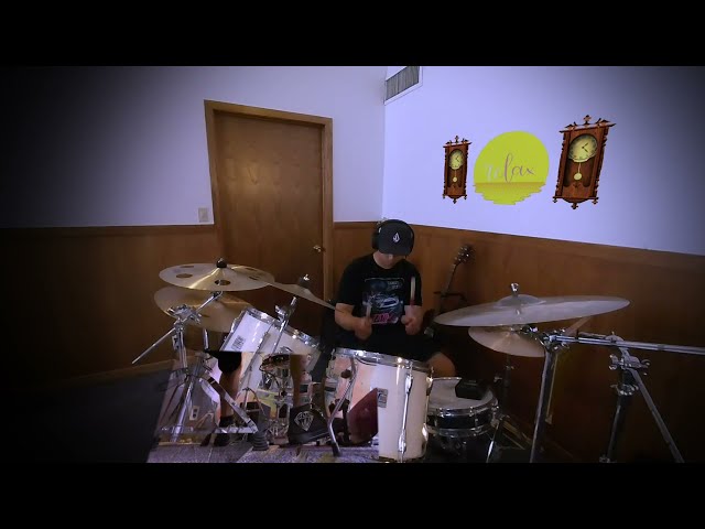 VR180 lofi i still love you drum cover - airshom SHORT