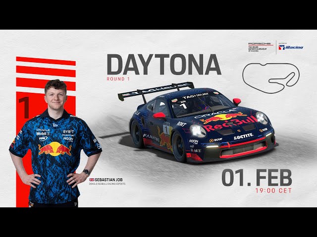 Porsche TAG Heuer Esports All-Stars & Supercup | Round 1 | Daytona International Speedway