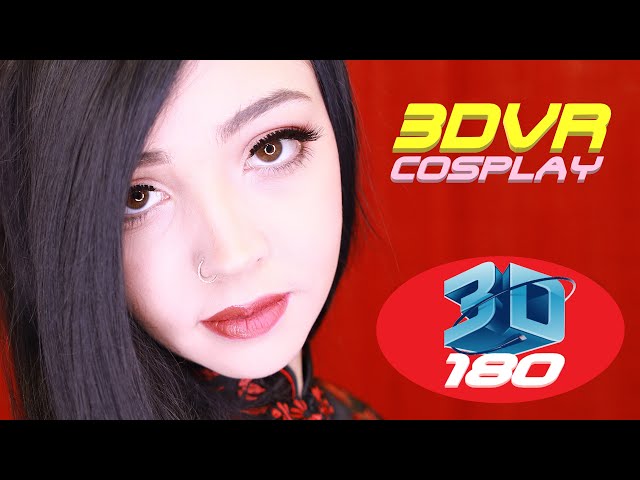 3DVR Chinese Dress Cosplay, Cosplay at Anime Expo, Tess, チャイナドレス コスプレ