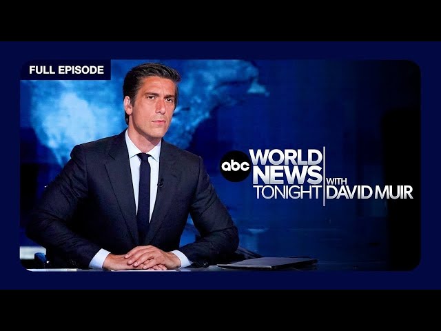 ABC World News Tonight with David Muir Full Broadcast - Jan. 30, 2025