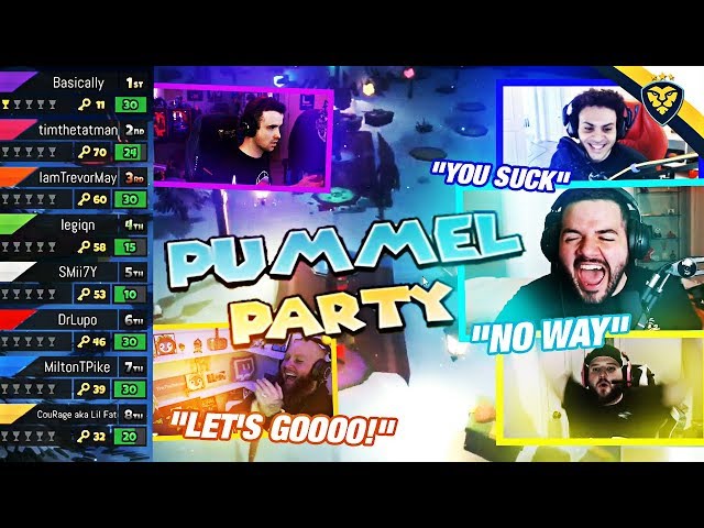 WATCH THIS TO LAUGH! PUMMEL PARTY INSANITY W/ TIM, MARCEL, DRLUPO & MORE! (Pummel Party)