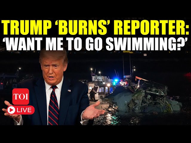 LIVE: Trump's Brutal Rebuttal at Plane Crash Presser Leaves Reporters Speechless | Trump Latest News