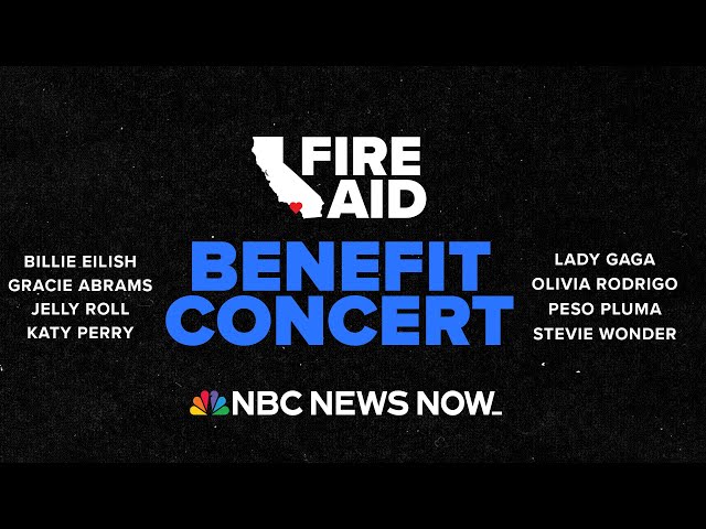 FULL CONCERT: FireAid - L.A. Wildfire Benefit Concert | NBC News NOW