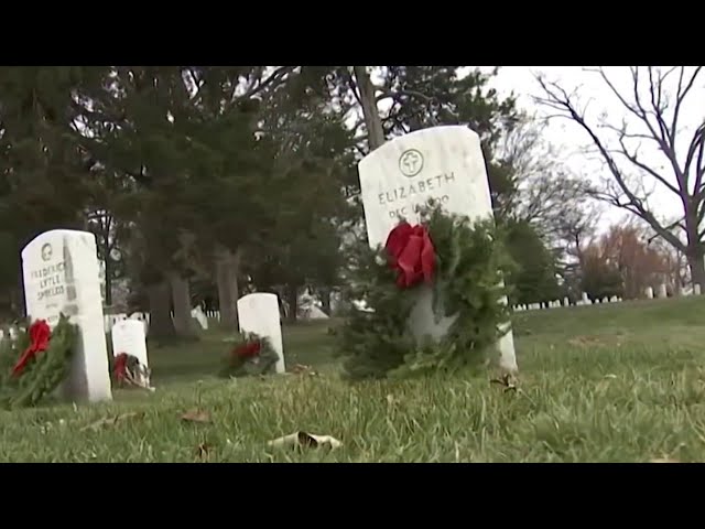 Wreaths Across America at Arlington National Cemetery | NBC4 Washington