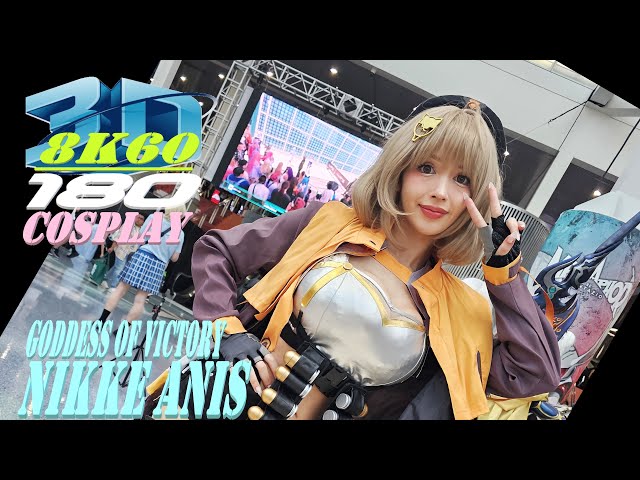 Goddess of Victory Nikke Anis Cosplay, Experience 3D VR180, AX2024, suaki.rin, 勝利の女神ニケ, アニス, コスプレ