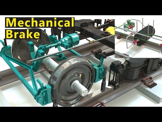 ICF coach Bogie Brake Connection | train brake system technical