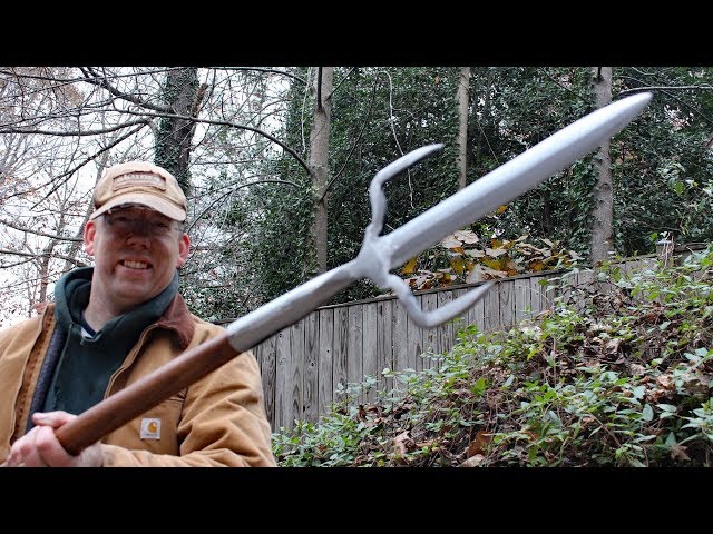 Forging a Boar Spear with Salvage from the USS Missouri