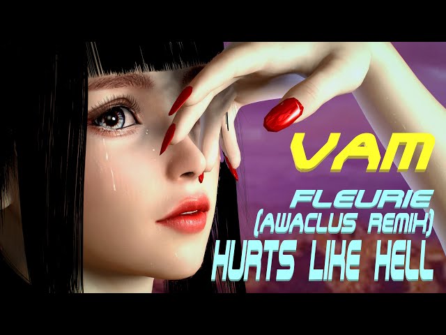 VaM Fleurie - Hurts Like Hell (Awaclus remix), Dance, MMD, ダンス 4K60FPS