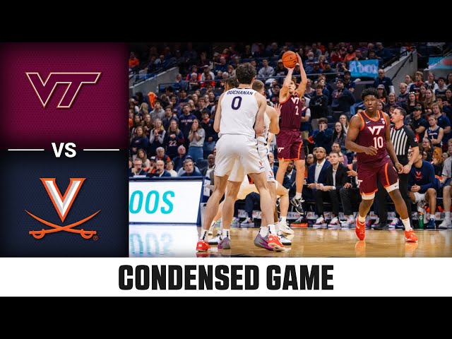 Virginia vs. Virginia Tech Condensed Game | 2024-25 ACC Men's Basketball