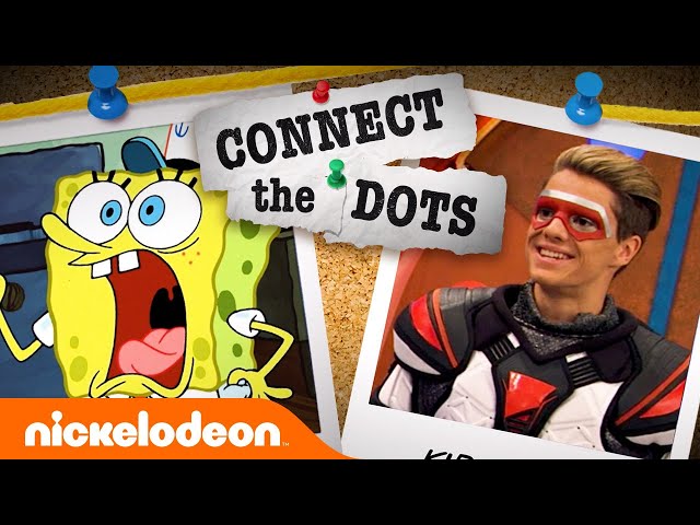 How to Get from SpongeBob ➡️ to Henry Danger! 🤔 Connect the Dots | Nick