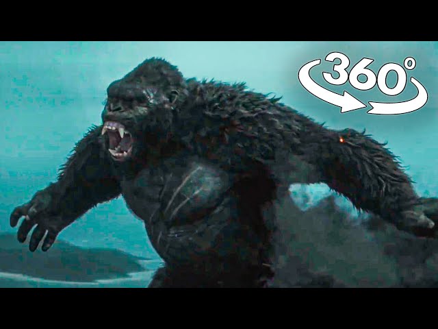 360° VR Godzilla VS Kong / Teaser Operation Monarch Official 4K