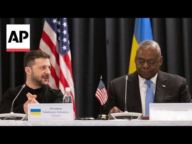 Zelenskyy and Austin use their final meeting to press Trump to keep supporting Ukraine