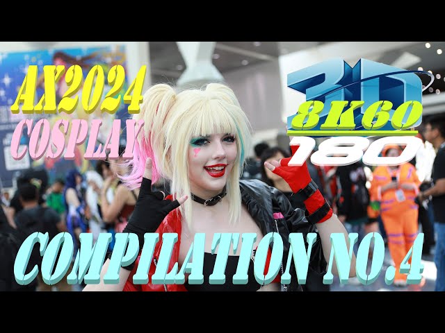 Anime Expo 2024, Cosplay, Compilation No4, Experience 3D VR180, AX2024, アニメエキスポ, コスプレNo4