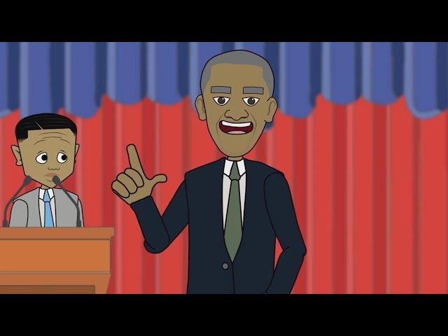 LIL RON RON MEETS BARACK OBAMA!!!