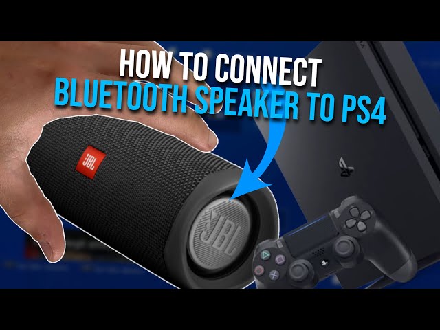 How to connect Bluetooth Speaker to PS4 - Playstation 4 Bluetooth Speaker - JBL Speaker