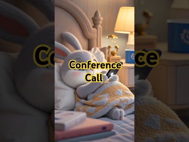 Conference Call #cute #funny #animation #anime #cartoon