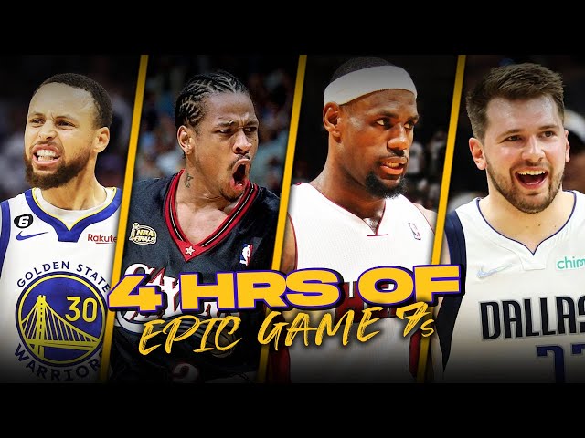 4 Hours Of EPiC Game 7 Performances In NBA Playoffs History: Steph, Luka, Bron, AI, More LEGENDS 🐐🐐