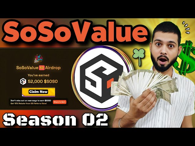 SoSoValue Season 2 Airdrop - Connect Wallet And Claim Now