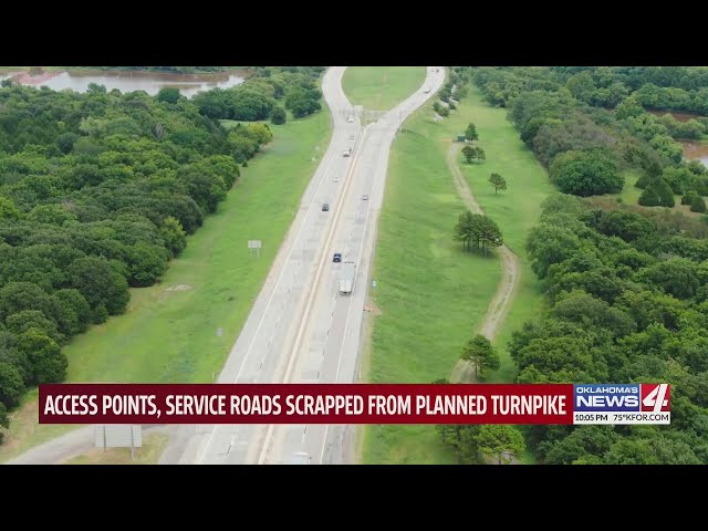 Access points, service roads scrapped from planned turnpike