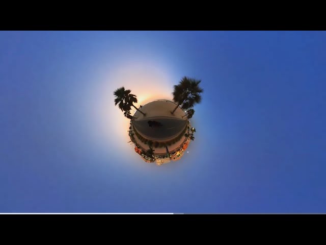 Visual Tour around Muscat, Oman, (360 view) with DJ Mato Blue. Tech House Mix.