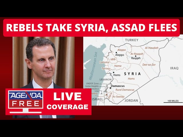 Rebels Take Syria, Assad Flees - LIVE Updates & Breaking News Coverage (Part1)