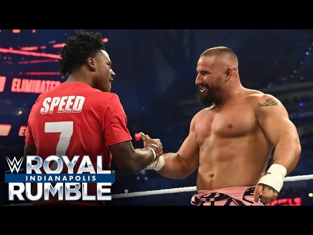 IShowSpeed subs in to Royal Rumble and gets WRECKED by Bron Breakker: Royal Rumble 2025 highlights