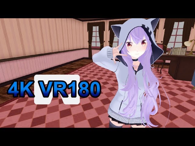 【4K VR180 MMD カメラ近距離固定】あずりむ で チカっとチカ千花っ♡【本人歌唱】