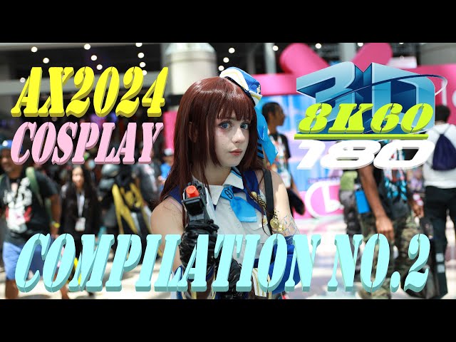 Anime Expo 2024, Cosplay, Compilation No2, Experience 3D VR180, AX2024, アニメエキスポ, コスプレNo2