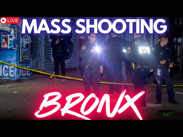 MASS SHOOTING. Bronx. 6 SHOT. New York. LIVE.