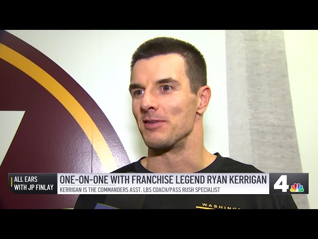 Commanders legend Ryan Kerrigan about going to the playoffs finally | NBC4 Washington