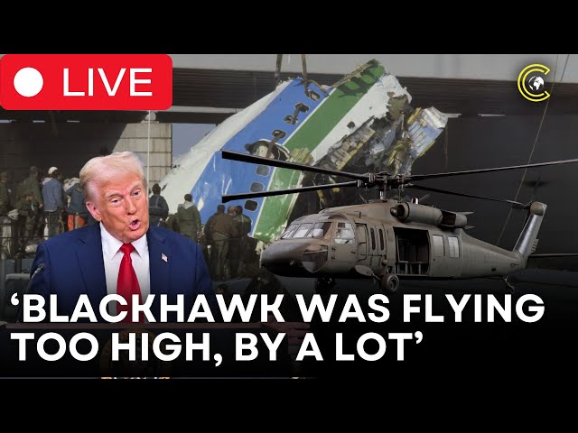 LIVE | Trump Smells 'Sabotage' Conspiracy Behind Drastic DC Air Collision | CLRCUT