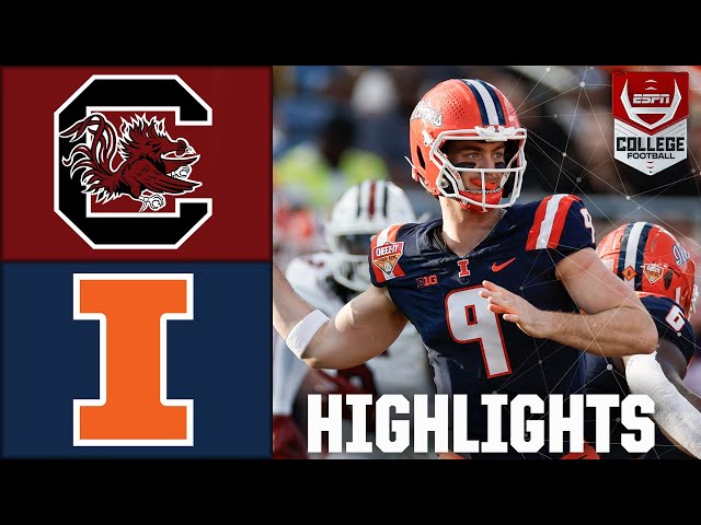 Cheez-It Citrus Bowl: South Carolina Gamecocks vs. Illinois Fighting Illini | Full Game Highlights