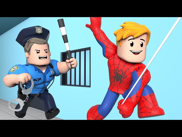 ROBLOX Brookhaven 🏡RP - FUNNY MOMENTS: Fake SPIDER-MAN Crime Hunt | Roblox Hero