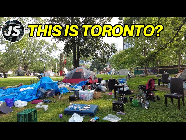 Toronto's Largest Homeless Encampment | Downtown Walk