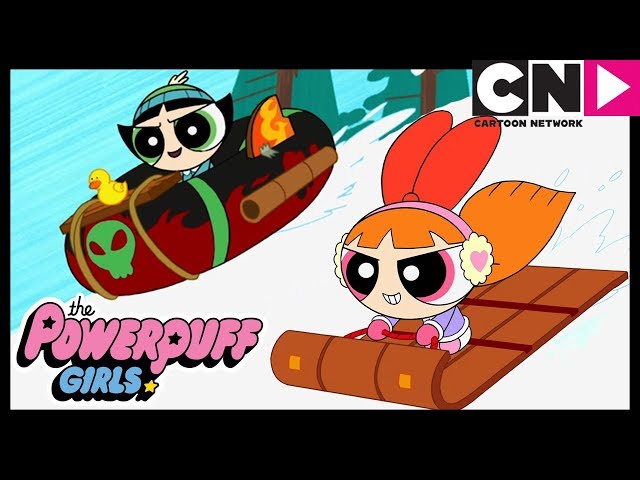 Powerpuff Girls | ☃️ Sledging Competition! ❄️ | Cartoon Network