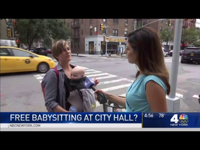 NBC News 4: Free Babysitting Could Come to NYC Proposed by Kallos