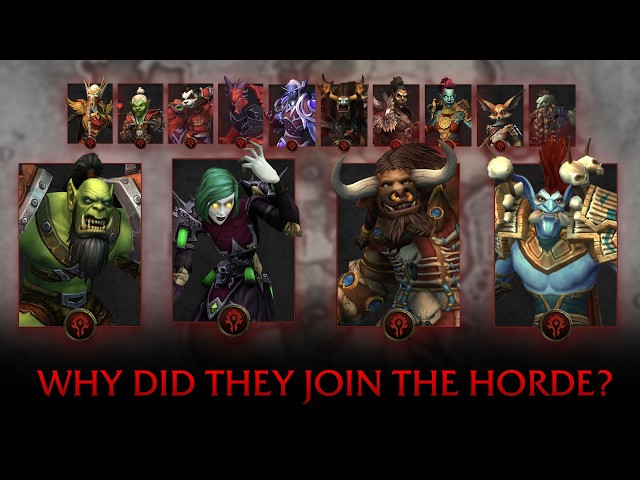 "Why Did They Join The Horde?" - Warcraft Race Origins EXPLAINED